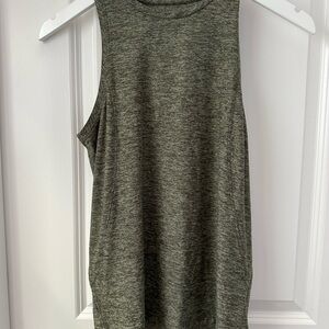 Outdoor Voices Olive Green Tank Top